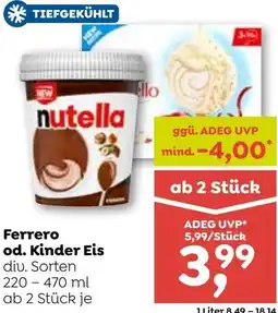 ADEG Ferrero od. kinder eis Angebot