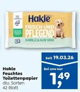 ADEG Hakle Feuchtes Toilettenpapier Angebot