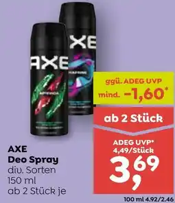 ADEG Axe deo spray Angebot