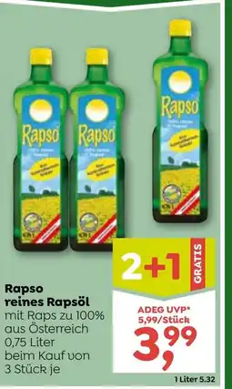 ADEG Rapso reines Rapsöl Angebot