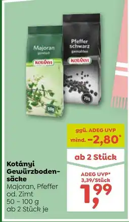 ADEG Kotányi Gewürzboden- säcke Angebot