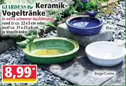Norma GIARDESSA Keramik- Vogeltränke Angebot