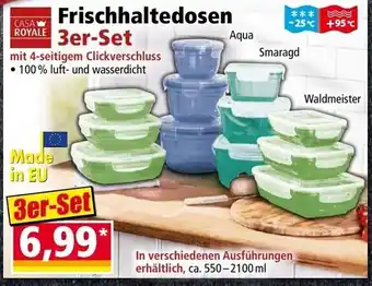 Norma Frischhaltedosen Angebot