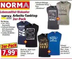Norma Toptex arbeits-tanktop 2er-pack Angebot