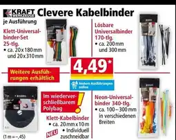 Norma KRAFT Clevere Kabelbinder Angebot