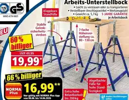 Norma Arbeits-Unterstellbock Angebot