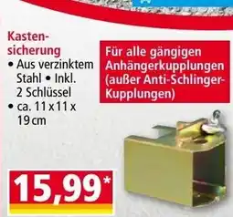 Norma Kasten- sicherung Angebot
