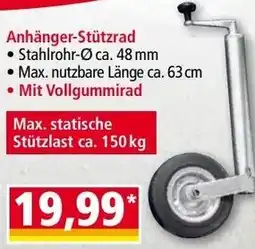 Norma Anhänger-Stützrad Angebot