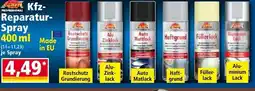 Norma KFZ - Reparatur-Spray Angebot