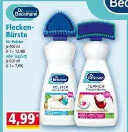 Norma Flecken- bürste für polster oder teppich Angebot