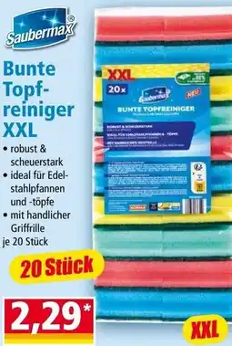 Norma Bunte Topf- reiniger XXL Angebot