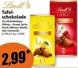 Norma Lindt Tafel- schokolade Angebot
