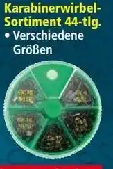 Norma Karabinerwirbel- Sortiment 44-tlg. Angebot
