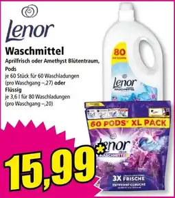 Norma Lenor Waschmittel Angebot