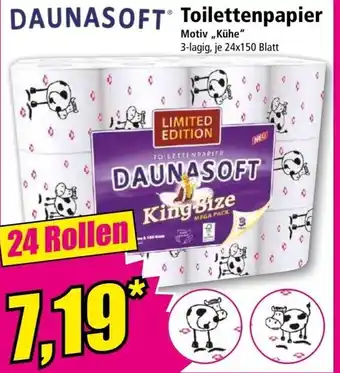 Norma DAUNASOFT Toilettenpapier Angebot