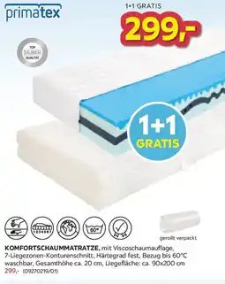 Möbelix Komfortschaummatratze Angebot