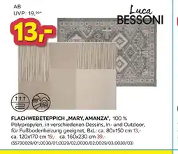 Möbelix Flachwebeteppich mary amanza Angebot