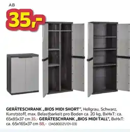 Möbelix Geräteschrank bios midi short Angebot