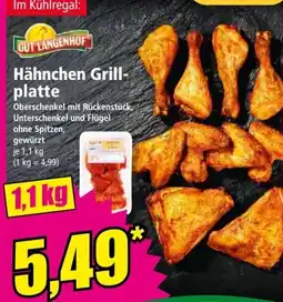 Norma Hähnchen Grill- platte Angebot