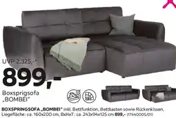 Mömax Boxsprigsofa BOMBEI Angebot