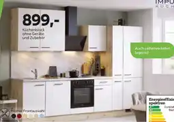 Mömax Küchenblock ohne Geräte und Zubehör Angebot