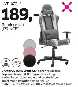 Mömax Gamingstuhl PRINCE Angebot