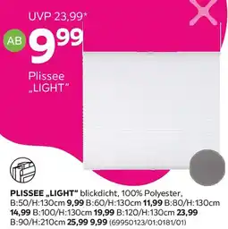 Mömax Plissee LIGHT Angebot