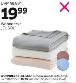 Mömax Wohndecke EL SOL Angebot
