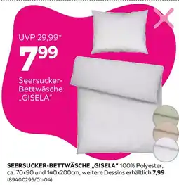Mömax Seersucker- Bettwäsche GISELA Angebot