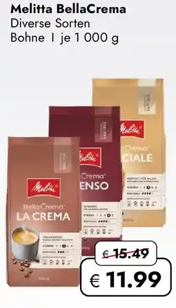 Travel FREE Melitta BellaCrema Angebot