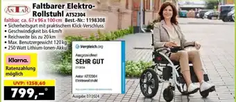 Norma Faltbarer Elektro- Rollstuhl AT52304 Angebot