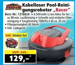 Norma Kabelloser pool-reini- gungsroboter racer Angebot