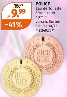 Müller Police Angebot