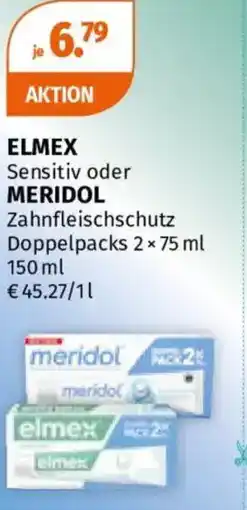 Müller Elmex sensitiv oder meridol Angebot