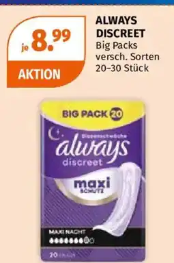 Müller Always discreet Angebot
