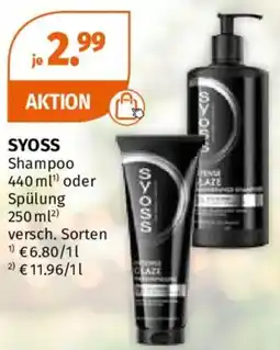 Müller SYOSS Shampoo Angebot