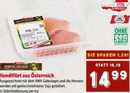 Interspar Hendlfilet aus Österreich Angebot