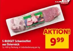 Interspar S-budget schweinsfilet aus österreich Angebot