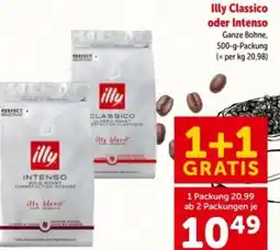 Interspar Illy Classico oder Intenso Angebot