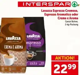 Interspar Lavazza Espresso Cremoso, Espresso Aromatico oder Crema e Aroma Angebot