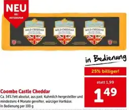 Interspar Coombe Castle Cheddar Angebot