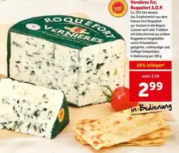 Interspar Vernières frz. roquefort a.o.p Angebot