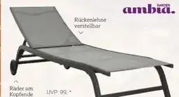 XXXLutz Ambia Gartenliege Angebot