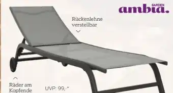 Ambia Gartenliege