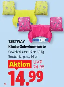 Lidl Bestway kinder schwimmweste Angebot