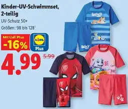 Lidl Kinder-UV-Schwimmset, Angebot