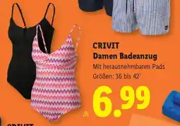 Lidl Crivit damen badeanzug Angebot