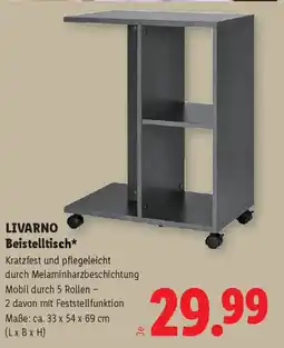 Lidl Livarno beistelltisch Angebot