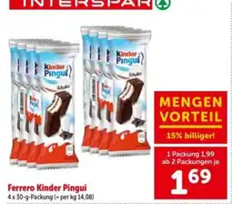Interspar Ferrero kinder pingui Angebot