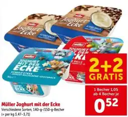 Interspar Müller Joghurt mit der Ecke Angebot